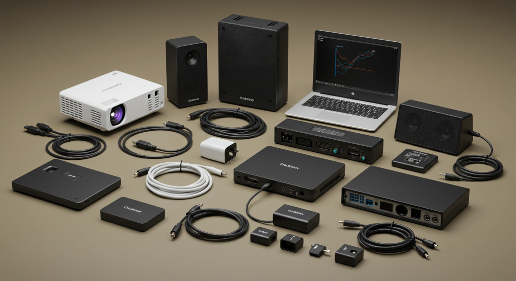 Fiş ve Multimedya Ekipmanları
Ofis multi medya ekipmanları tam donanım destek ve kiralama hizmeti